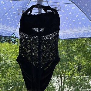 Swimsuit open weave